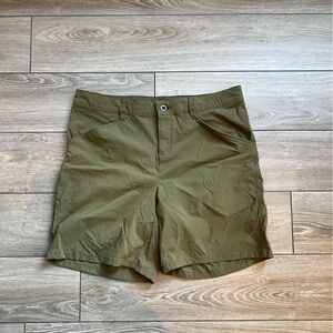 Green Patagonia shorts